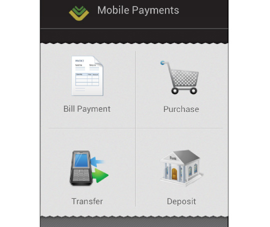 BlackBerry Mobile Payments Screenshot